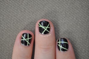 Glow In The Dark Halloween Nails