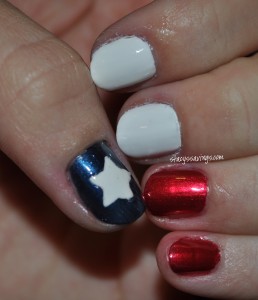 texas nails texas flag nail art