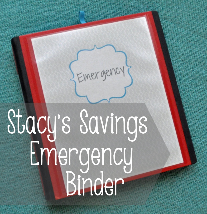 emergency binder