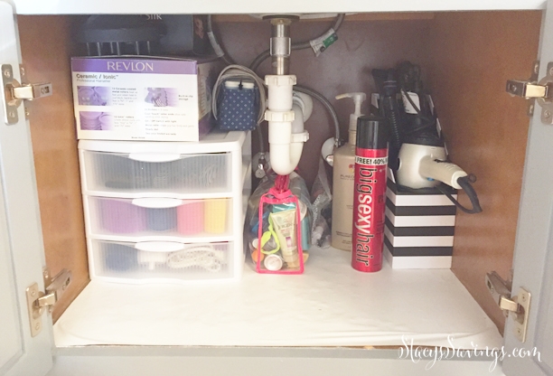 under the sink organization