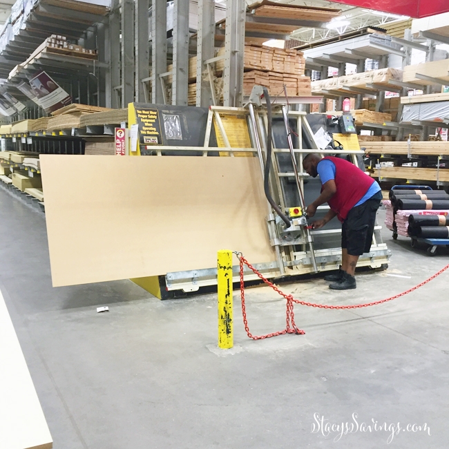 DIY Built In Shelves