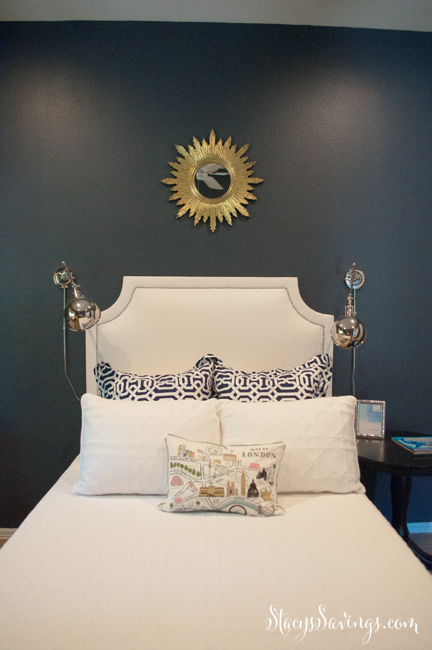 Guest Room Remodel Upholstered Headboard