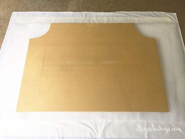 DIY Upholstered Headboard