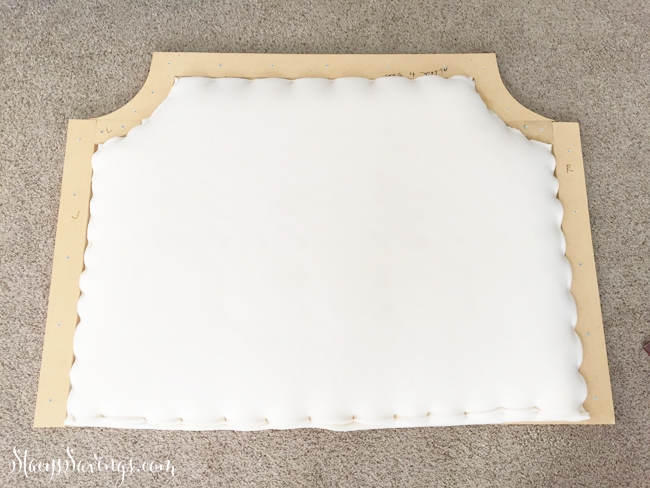 DIY Upholstered Headboard