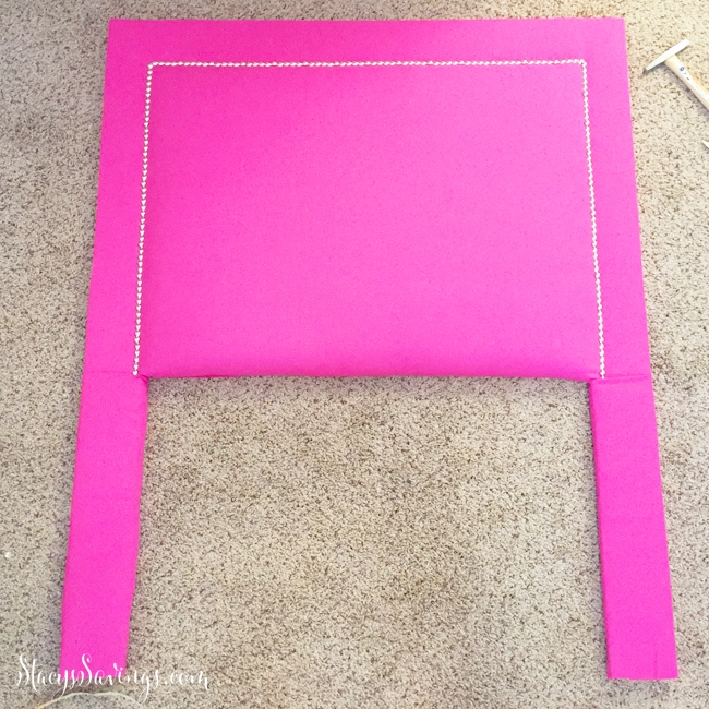 DIY Upholstered Headboard