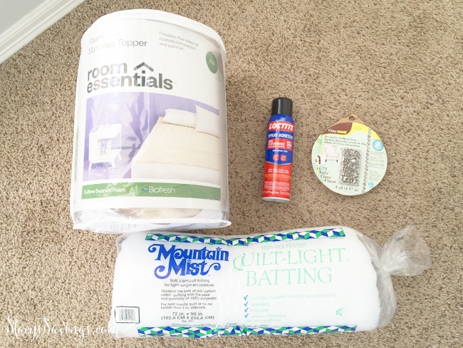 DIY Upholstered Headboard