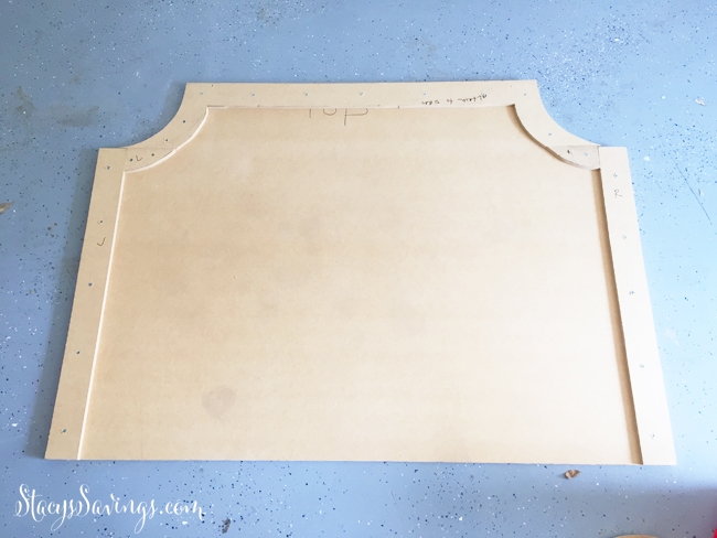 DIY Upholstered Headboard