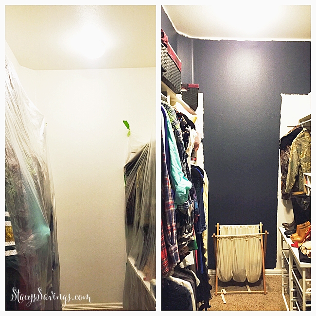 Master Closet Update