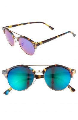 Round Mirrored Sunglasses for national sunglasses day