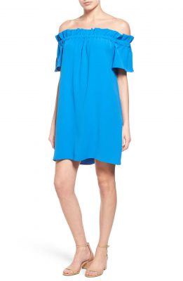 pleione off the shoulder dress