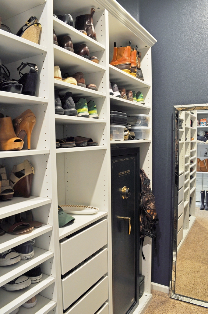 Master Closet Remodel. See how I totally transformed my master closet from builder-grade boring to a custom dream closet for less than $2,000!
