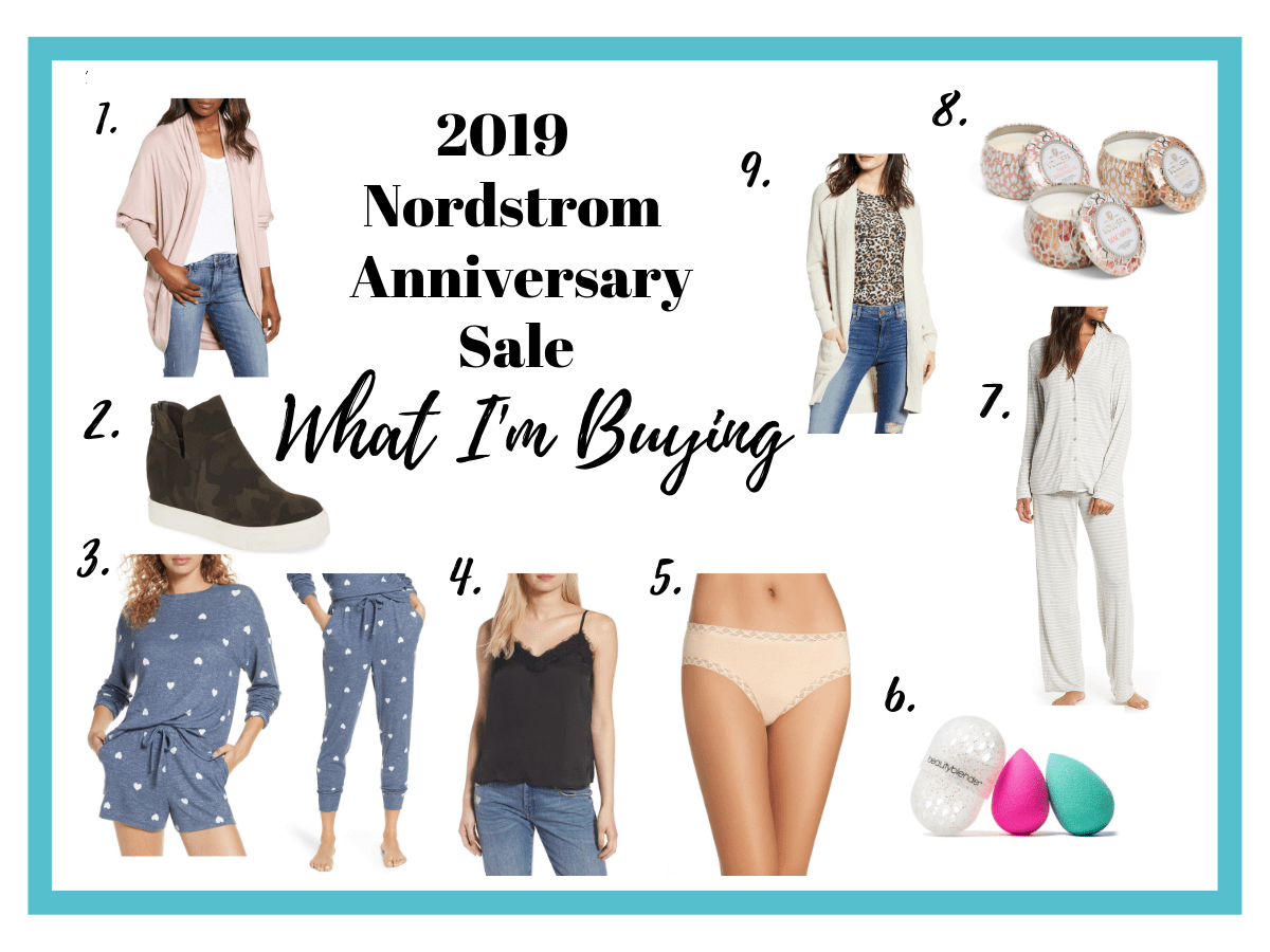 It's the 2019 Nordstrom Anniversary Sale! I'm stocking up on basics and adding a few new pieces. This is what I am for sure buying in the sale!