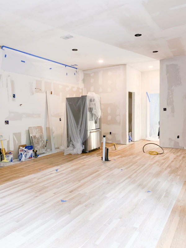 We're 9 weeks into our DIY kitchen remodel! See all of our kitchen remodel progress up to this point on the blog!