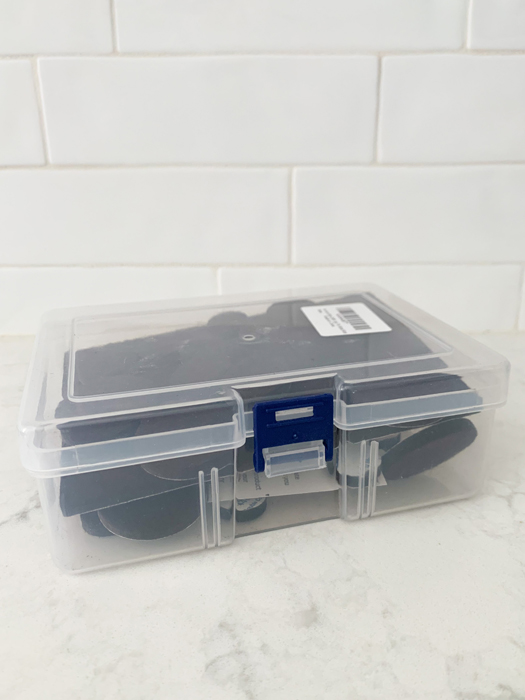 See what I ordered on Amazon in March 2020 including this furniture felt pad kit.