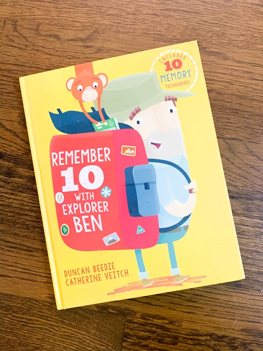 See what I ordered on Amazon in March 2020 including this memory skills book.