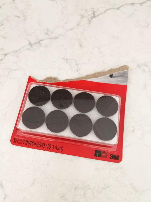 See what I ordered on Amazon in March 2020 including these extra felt pads.