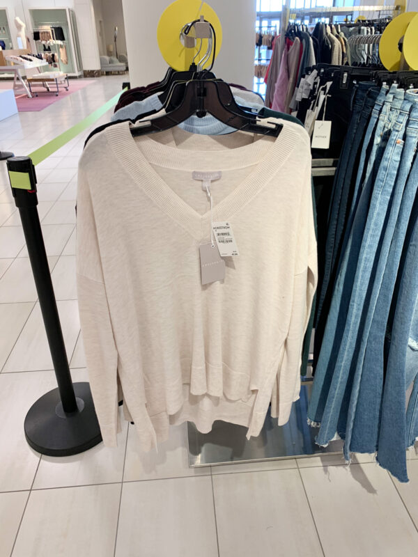 Everything I bought at the 2020 Nordstrom Anniversary Sale including this oversized lightweight sweater!