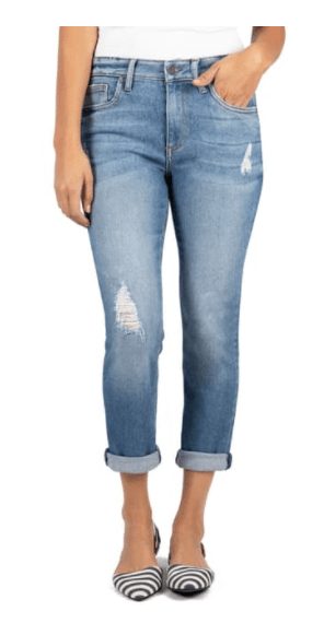 Everything I bought at the 2020 Nordstrom Anniversary Sale including these Kut from the Kloth Distressed Boyfriend Jeans!