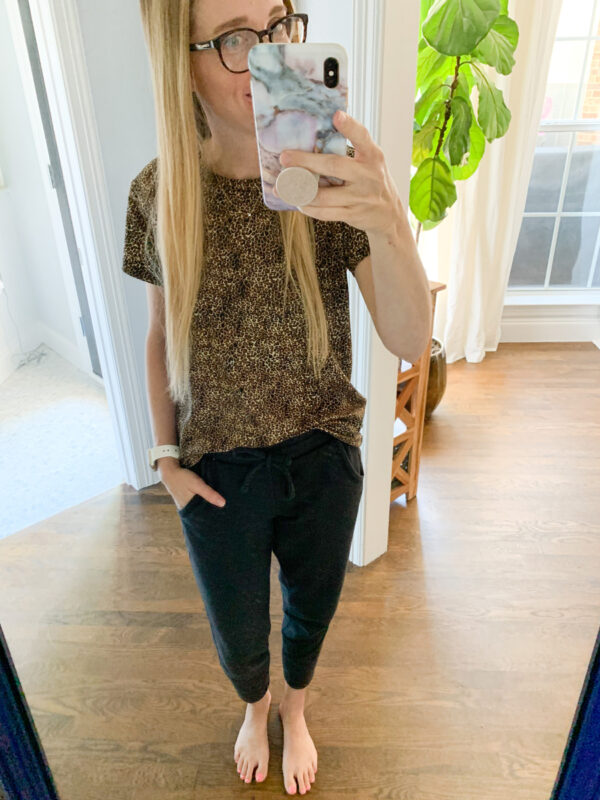 Everything I bought at the 2020 Nordstrom Anniversary Sale! Including this super soft leopard tee shirt!