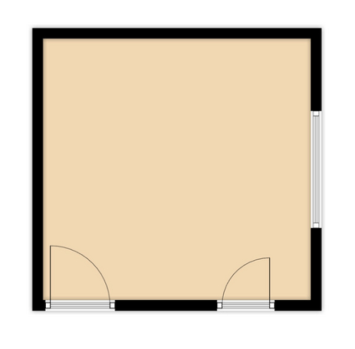 One Room Challenge 2020 Tween Boy Room Floorplan