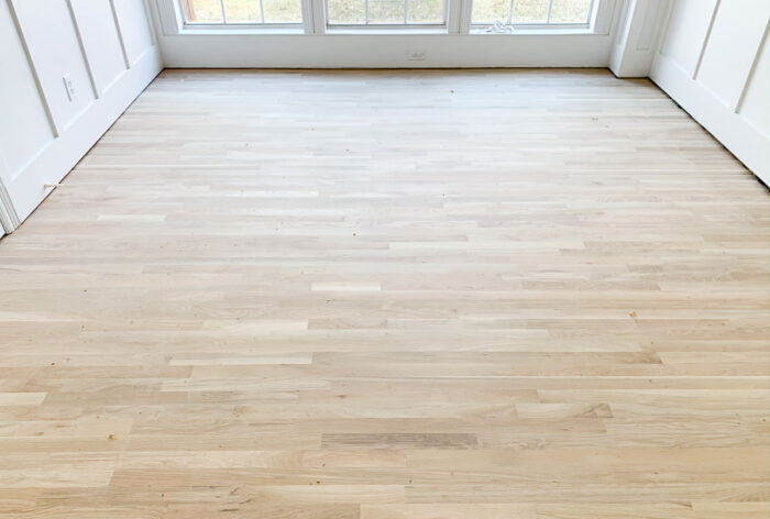 Dining Room Hardwood Floors Added
