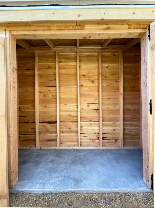 See how we built our DIY Cedar Garden Shed in one weekend!