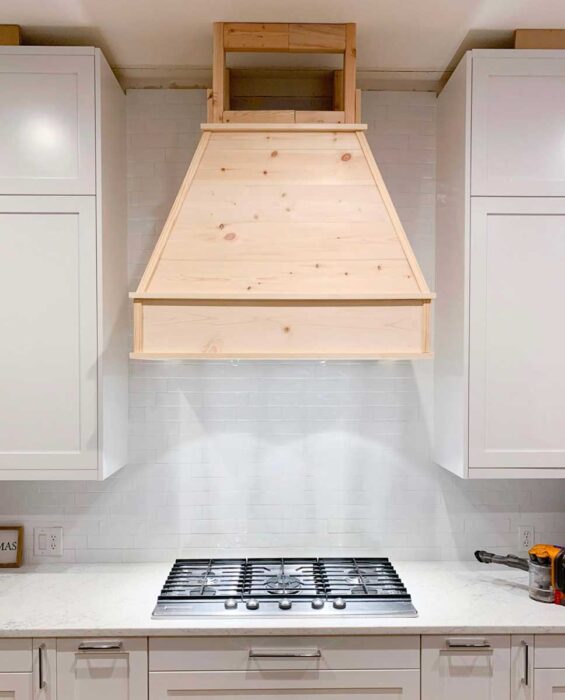 Making a Statement in the Kitchen with a Tiled Vent Hood. - The Collected  House