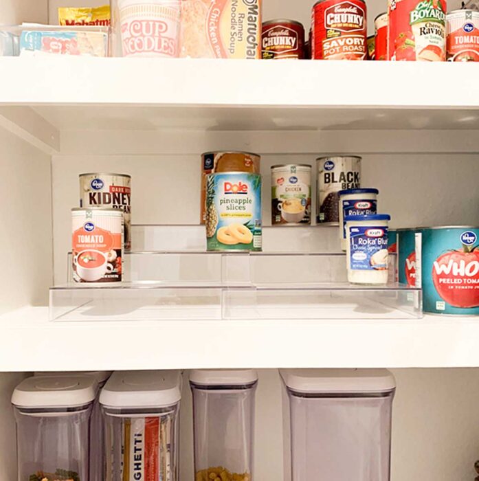 Easy Pantry Organization System (+ What's always in ours!)