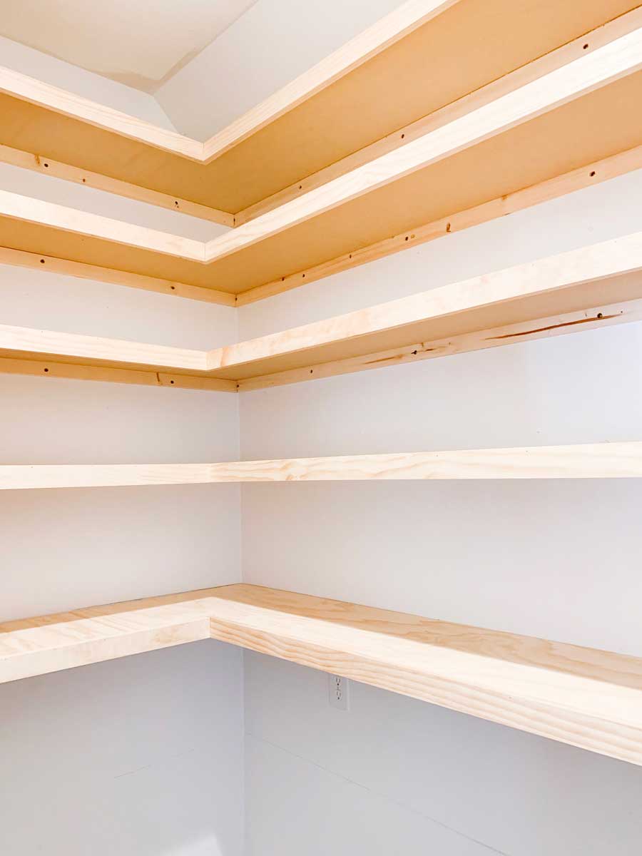 Our DIY Custom WalkIn Pantry Progress and Reveal!