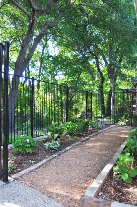I've joined several other fabulous bloggers to bring your our Summer Spaces Blog Hop! We have a little shade garden path in our backyard that we love to plant hostas and hydrangeas.