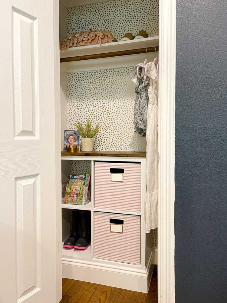 DIY Custom Kid’s Closet on a Budget